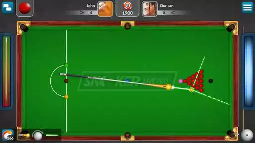 Play Snooker Live Pro  Six-red