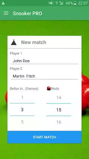 Play Snooker Score Counter