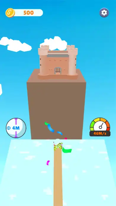 Play Snowball Roller as an online game Snowball Roller with UptoPlay