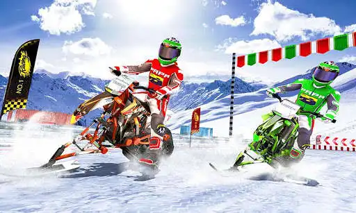 Play APK Snow Bike Race: Extreme Racing Tracks Rider  and enjoy Snow Bike Race: Extreme Racing Tracks Rider with UptoPlay com.papasgamingcrush.snow.motorbike.racing.tracks.rider.free