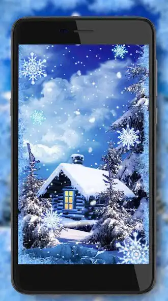 Play Snowfall Forest Winter as an online game Snowfall Forest Winter with UptoPlay