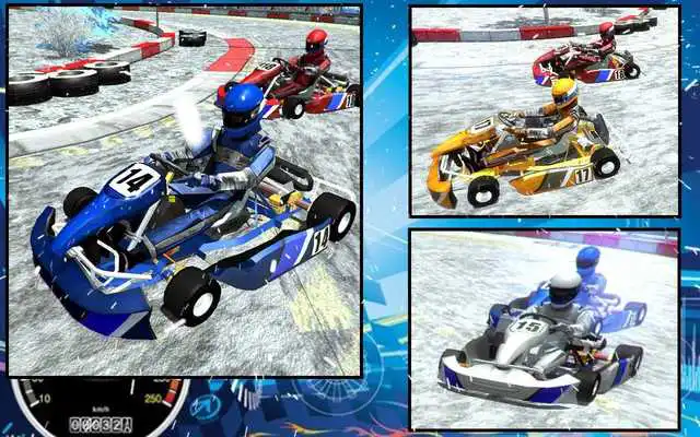 Play Snow Kart Go!Hill Buggy Racing