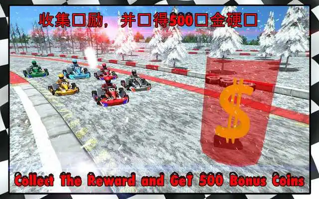 Play Snow Kart Go!Hill Buggy Racing