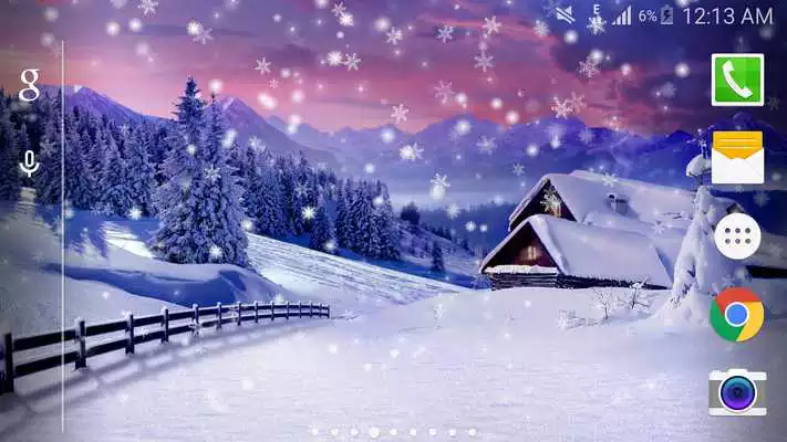 Play Snow Live Wallpaper PRO