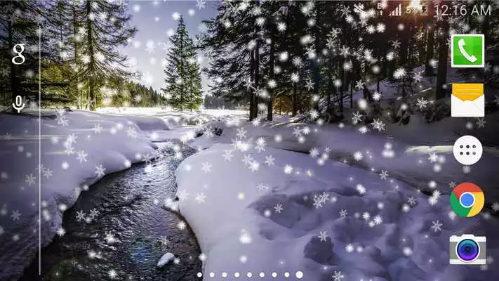 Play Snow Live Wallpaper PRO