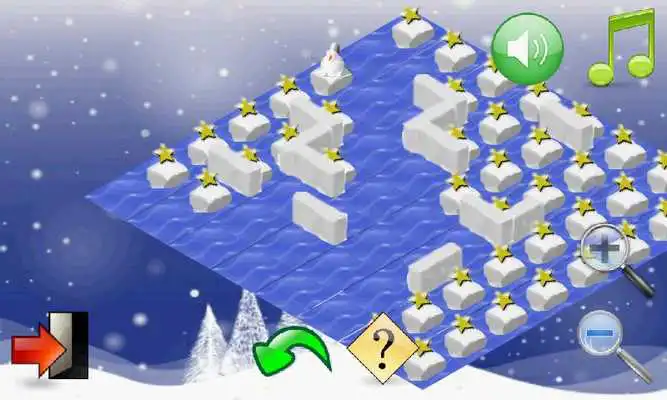 Play Snowman Maze Adventure