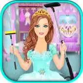 Free play online Snow Queen Room Clean Up APK