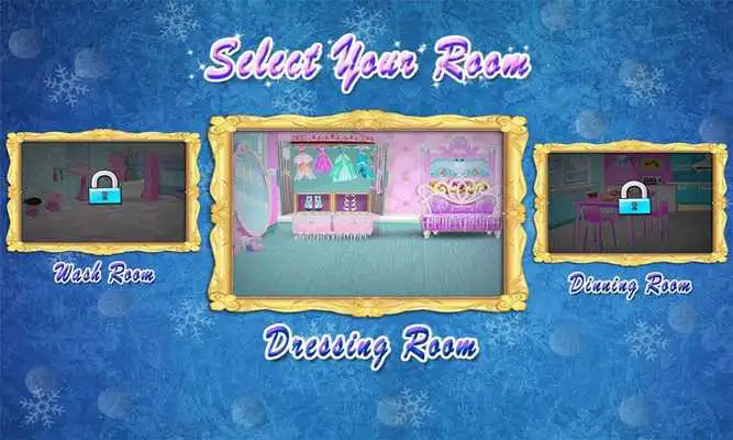 Play Snow Queen Room Clean Up