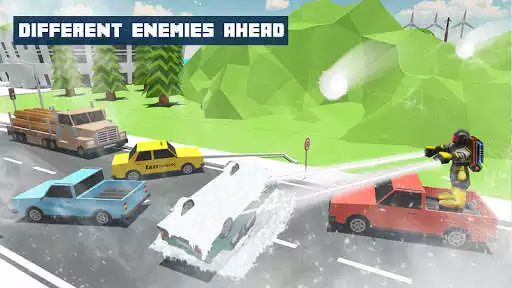 Play Snow Robot Attacks  and enjoy Snow Robot Attacks with UptoPlay