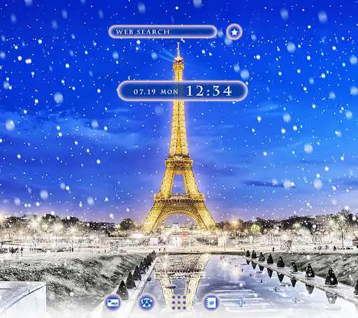 Play Snowy Paris  and enjoy Snowy Paris with UptoPlay