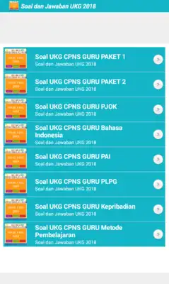 Play Soal dan Jawaban UKG 2018