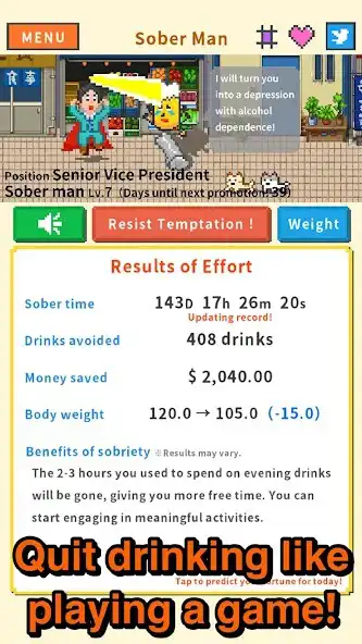 Play Sober Man - Quit Drinking App  and enjoy Sober Man - Quit Drinking App with UptoPlay