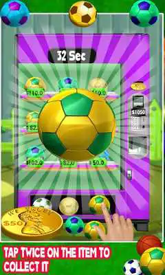 Play Soccer Ball Vending Machine Fun