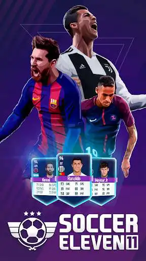 Play Soccer Eleven - Card Game 2022 as an online game Soccer Eleven - Card Game 2022 with UptoPlay