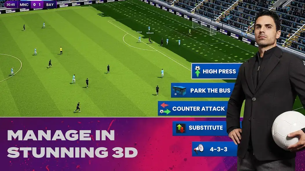 Play Soccer Manager 2024 - Football  and enjoy Soccer Manager 2024 - Football with UptoPlay