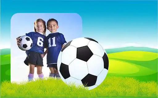 Play Soccer Photo Frames as an online game Soccer Photo Frames with UptoPlay