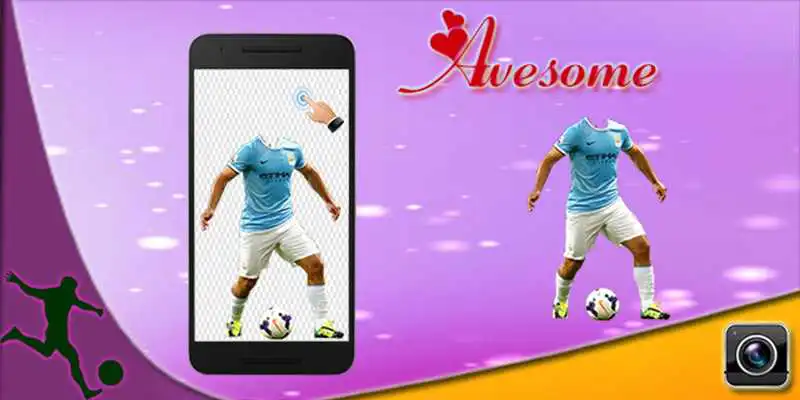 Play Soccer Photo Suit Montage