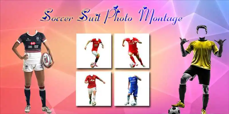 Play Soccer Photo Suit Montage