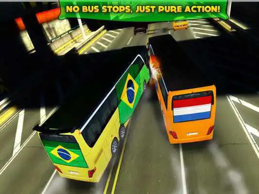 Play Soccer Team Bus Battle Brazil