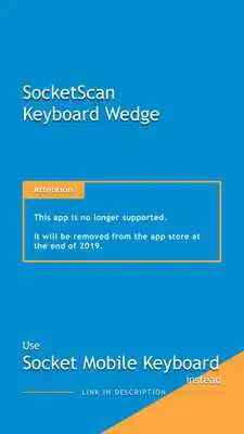 Play SocketScan Keyboard Wedge
