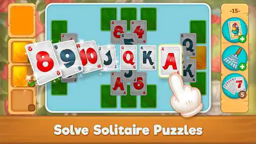 Play Solitaire Farm as an online game Solitaire Farm with UptoPlay