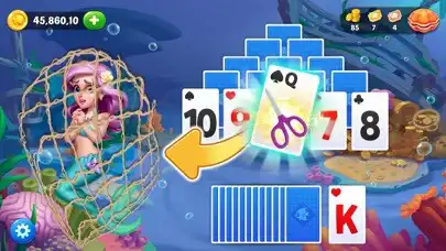 Play Solitaire Fish Mania as an online game Solitaire Fish Mania with UptoPlay