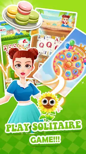 Play Solitaire Girl Dress Up!