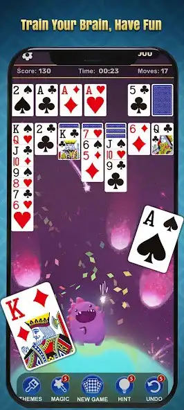 Play Solitaire Go: Klondike as an online game Solitaire Go: Klondike with UptoPlay