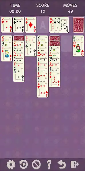 Play Solitaire No.1 as an online game Solitaire No.1 with UptoPlay