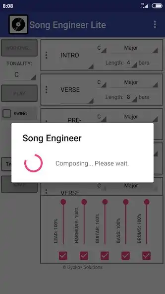 Play Song Engineer Lite as an online game Song Engineer Lite with UptoPlay