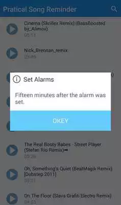 Play Song Reminder