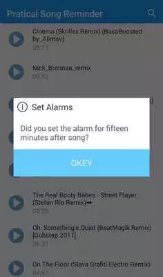 Play Song Reminder