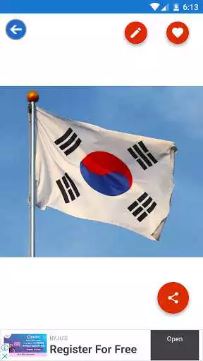 Play South Korea Flag Wallpaper: Flags, Country Images as an online game South Korea Flag Wallpaper: Flags, Country Images with UptoPlay