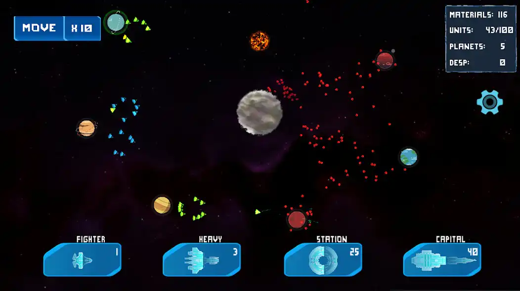 Play Space Pixel Swarm  and enjoy Space Pixel Swarm with UptoPlay