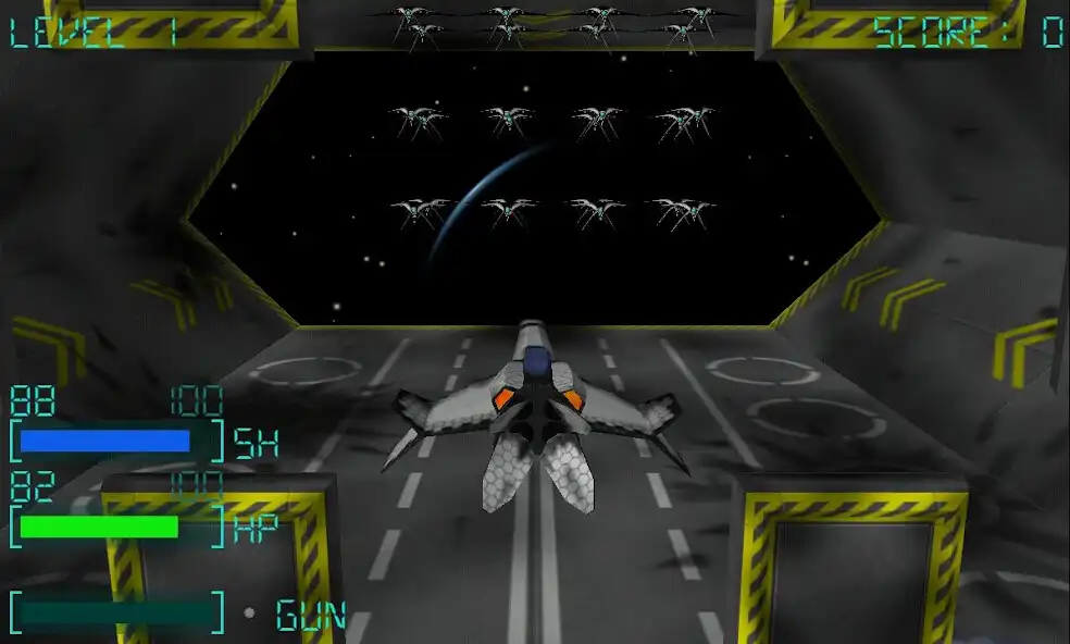 Play Spaceship Intruders as an online game Spaceship Intruders with UptoPlay