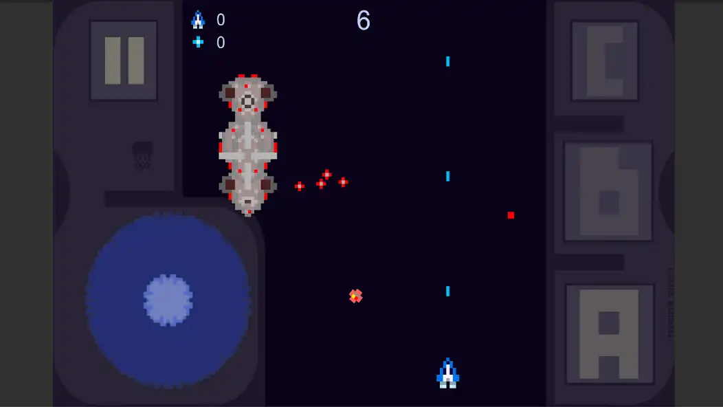 Play Space Shooter M as an online game Space Shooter M with UptoPlay