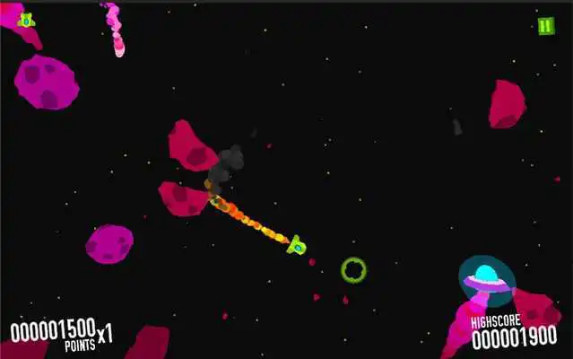 Play Space Survive-Asteroid escape