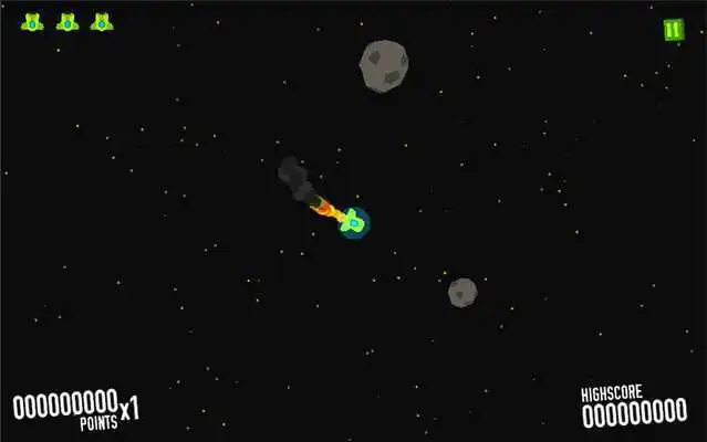 Play Space Survive-Asteroid escape