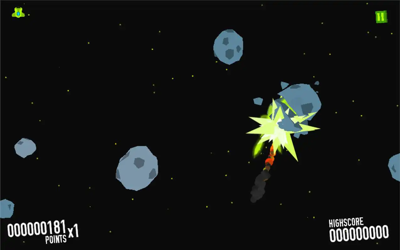 Play Space Survive-Asteroid escape