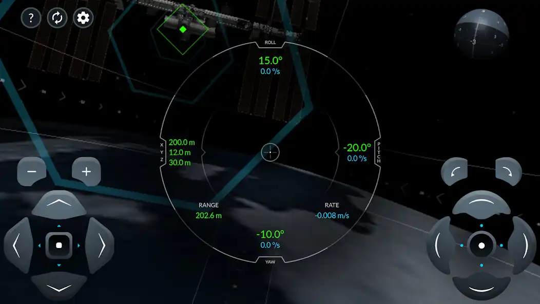 Play SpaceX Dragon to ISS Docking as an online game SpaceX Dragon to ISS Docking with UptoPlay