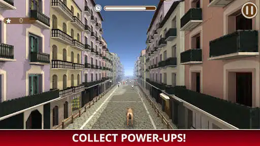 Play Spanish Bull Fight 3D - Runner With Animals as an online game Spanish Bull Fight 3D - Runner With Animals with UptoPlay