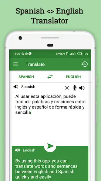 Play Spanish - English Translator (Free)  and enjoy Spanish - English Translator (Free) with UptoPlay