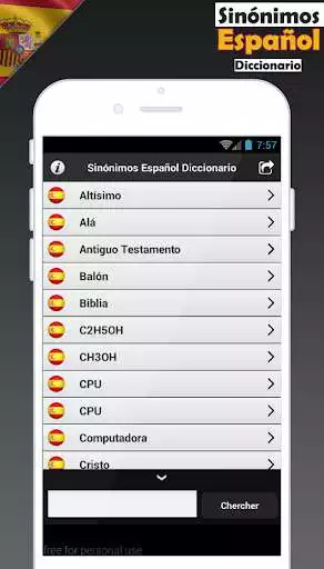 Play Spanish Synonym Dictionary as an online game Spanish Synonym Dictionary with UptoPlay