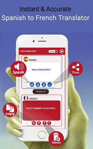 Play Spanish to French Translator - Traduction Espagnol  and enjoy Spanish to French Translator - Traduction Espagnol with UptoPlay