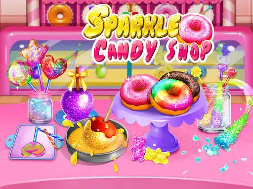 Play Sparkle Princess Candy Shop - Glitter Desserts!