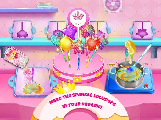 Play Sparkle Princess Candy Shop - Glitter Desserts!