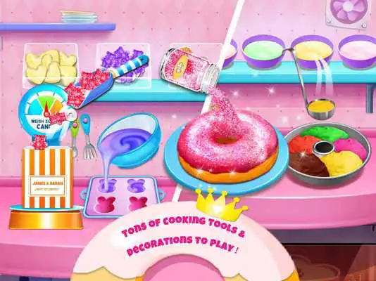 Play Sparkle Princess Candy Shop - Glitter Desserts!