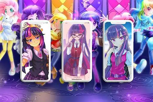 Play Sparkle Twilight and Friends Girl Live Wallpaper  and enjoy Sparkle Twilight and Friends Girl Live Wallpaper with UptoPlay