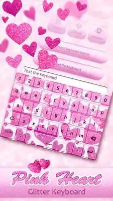 Play Sparkling Heart Emoticon Keyboard