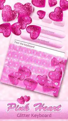 Play Sparkling Heart Emoticon Keyboard